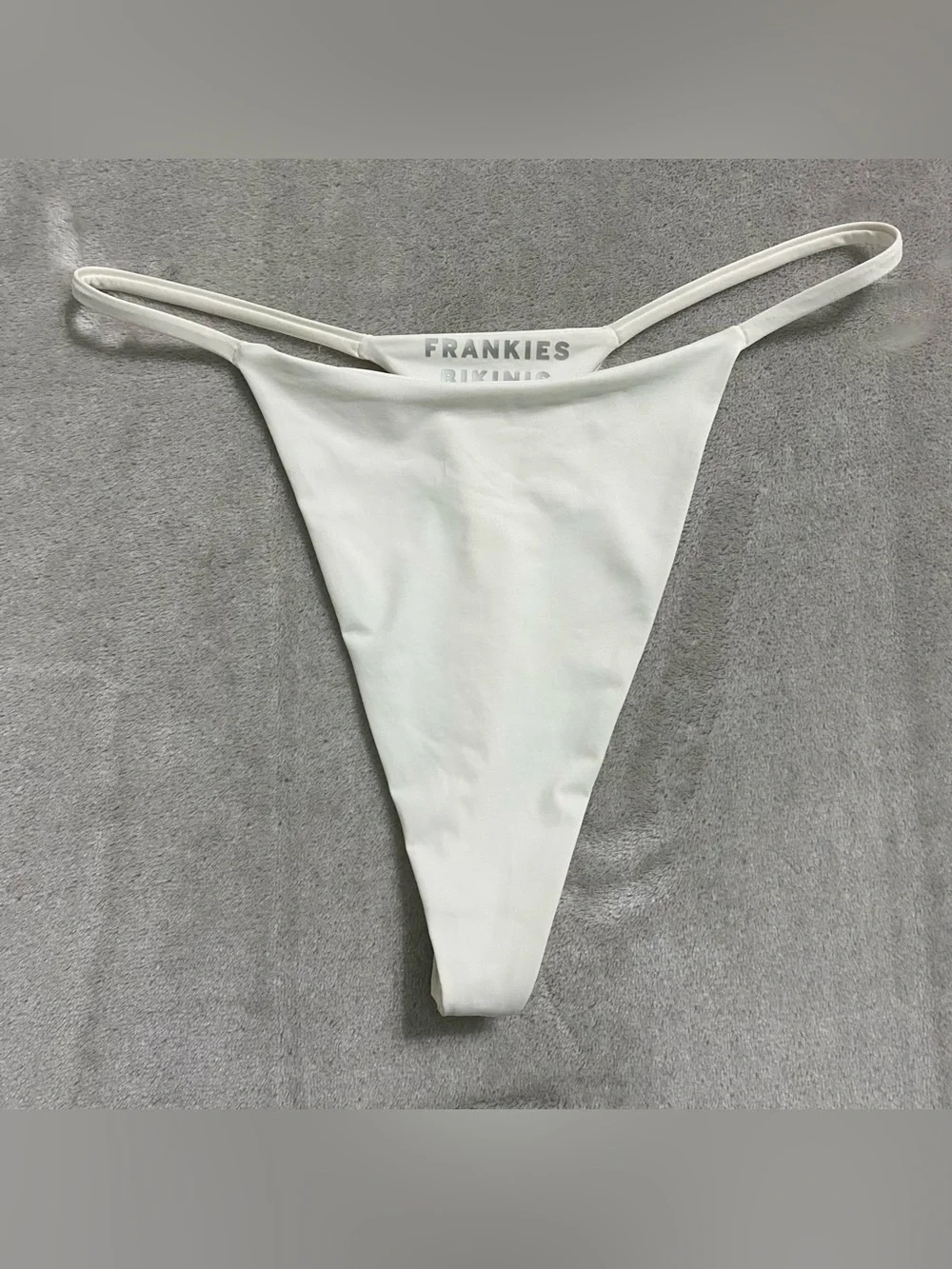 Frankies Bikinis Thong Bikini Bottoms size small